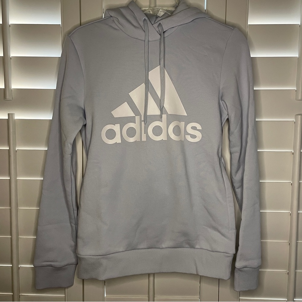 Women’s Adidas Hoodie / Sweater Halo Blue, Size XS